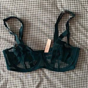 Forest Green Very Sexy Unlined Balconet